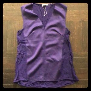 Zara purple top